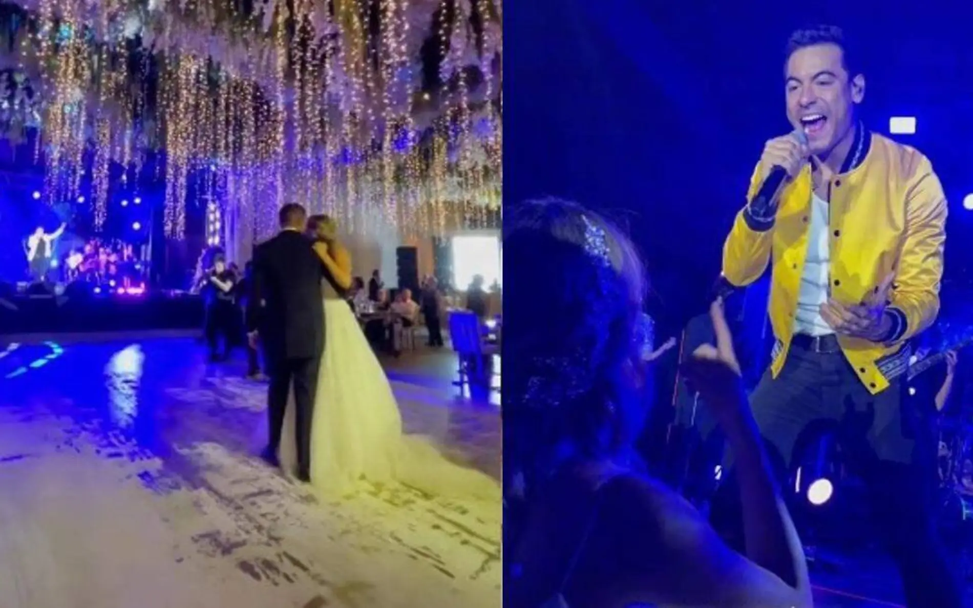 Carlos Rivera sorprende en boda 0